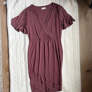 ♥️Maurices Dusty Rose / Mauve Dress